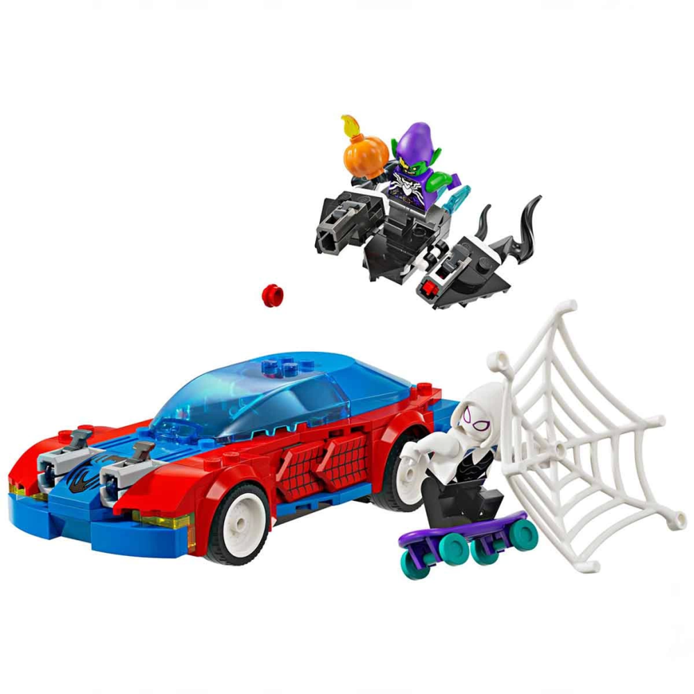 Super Heroes  Yarış Arabası ve Venom Green Goblin 76279