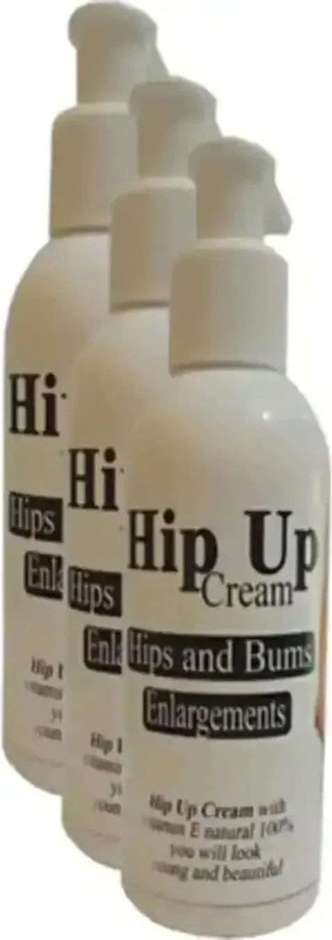 Süper Hip Up Kalça Bakım Kremi 120 ml - Kalça Şekillendirici Bakım Kremi 3'lü Paket