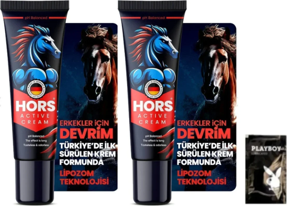 Süper Hors Active Cream P.enis Kremi ve Jel Seti - 50ML 2 Adet Fiyatı, Yorumları ve Özellikleri