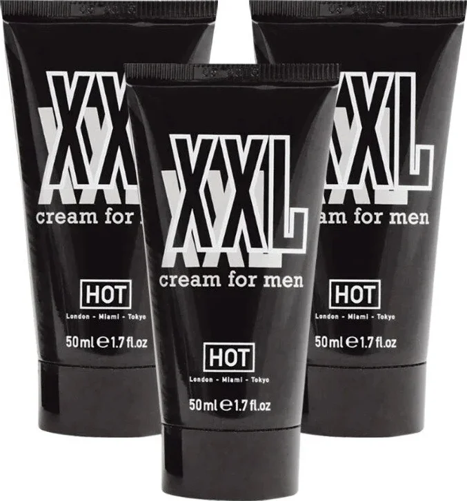 Süper Hotxxl Cream Men Hardener D.lay Enlrgr 3 Adet 50 ml Erkeklere Özel Krem