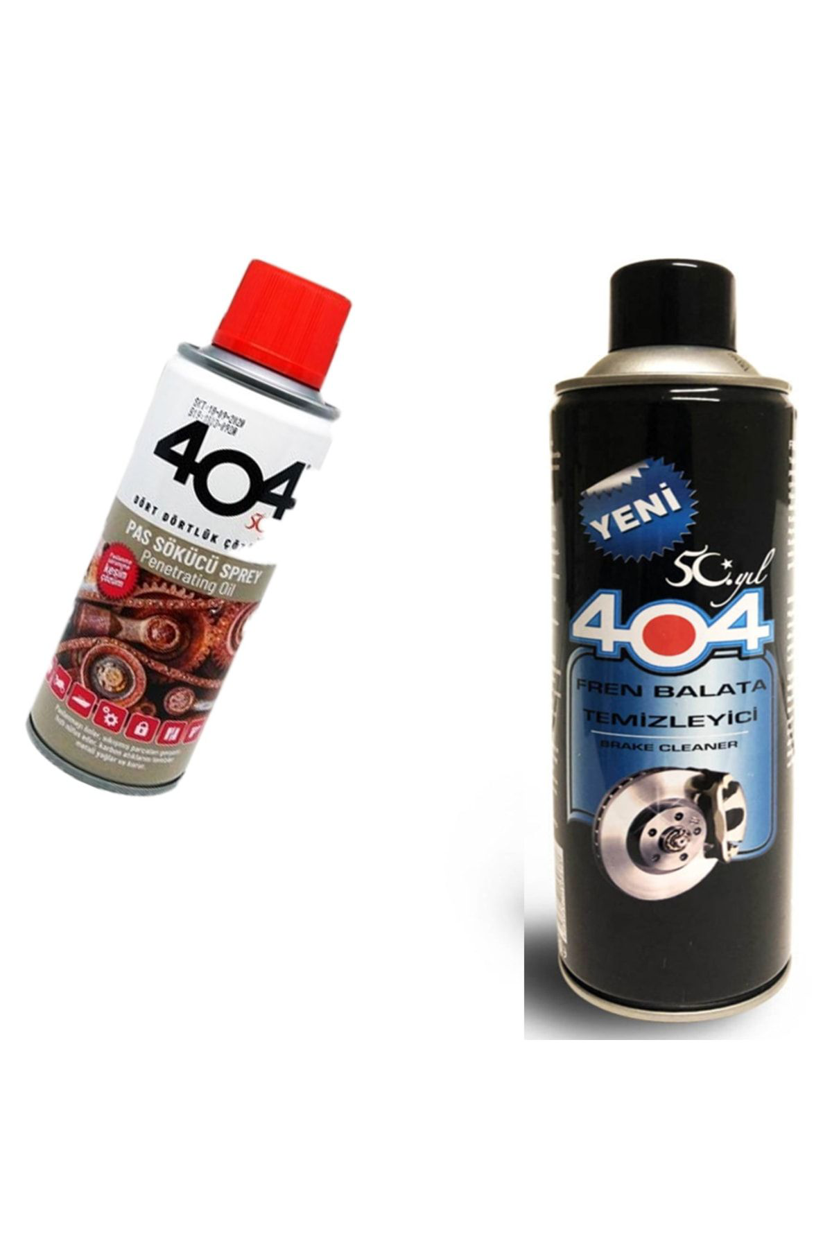 Süper Ikili Balata Spreyi 500 Ml Pas Sökücü 200 Ml