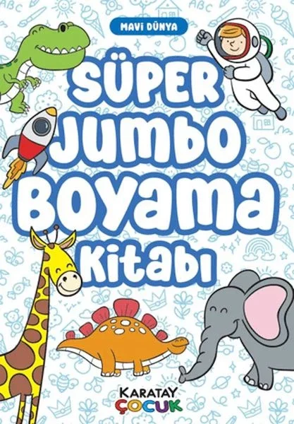 Süper Jumbo Boyama Kitabı - Mavi Dünya Fiyatı, Yorumları ve Özellikleri