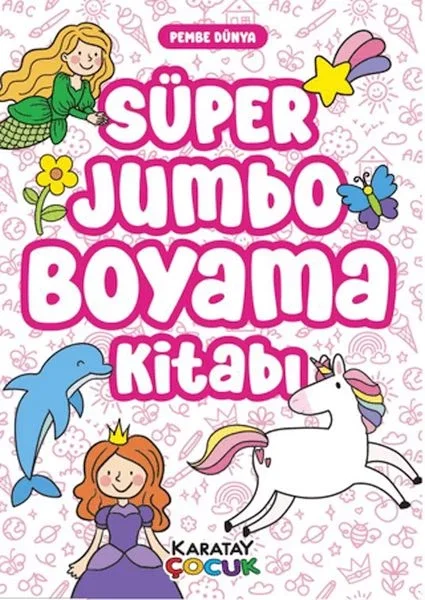 Süper Jumbo Boyama Kitabı - Pembe Dünya Fiyatı, Yorumları ve Özellikleri