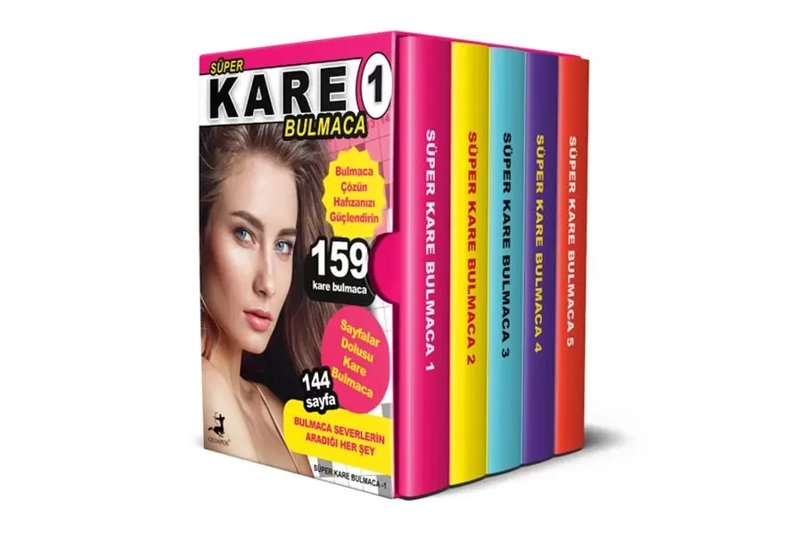 Süper Kare Bulmaca 5 Kitap – Kutulu Set Fiyatı, Yorumları ve Özellikleri
