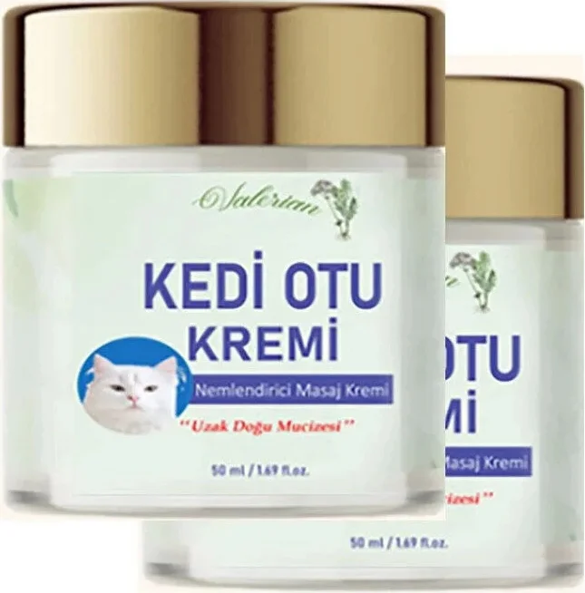 Süper Kedi Otu Kremi 50 ml 2'li – Kafur Ağacı Yağlı, Tüy Dökülmesi ve Kıl Topaklarına Karşı