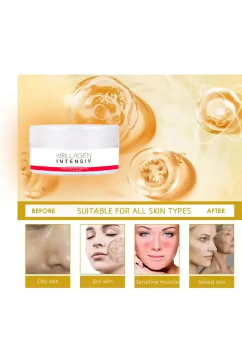 Süper Kollagen Intensiv Zamana Meydan Okuyan Güzelliğinizin Kremi