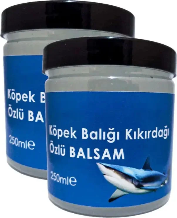 Süper Köpek Balığı Kıkırdağı Özlü Balsam Kremi 2X250 ml – Eklem ve Kıkırdak Desteği