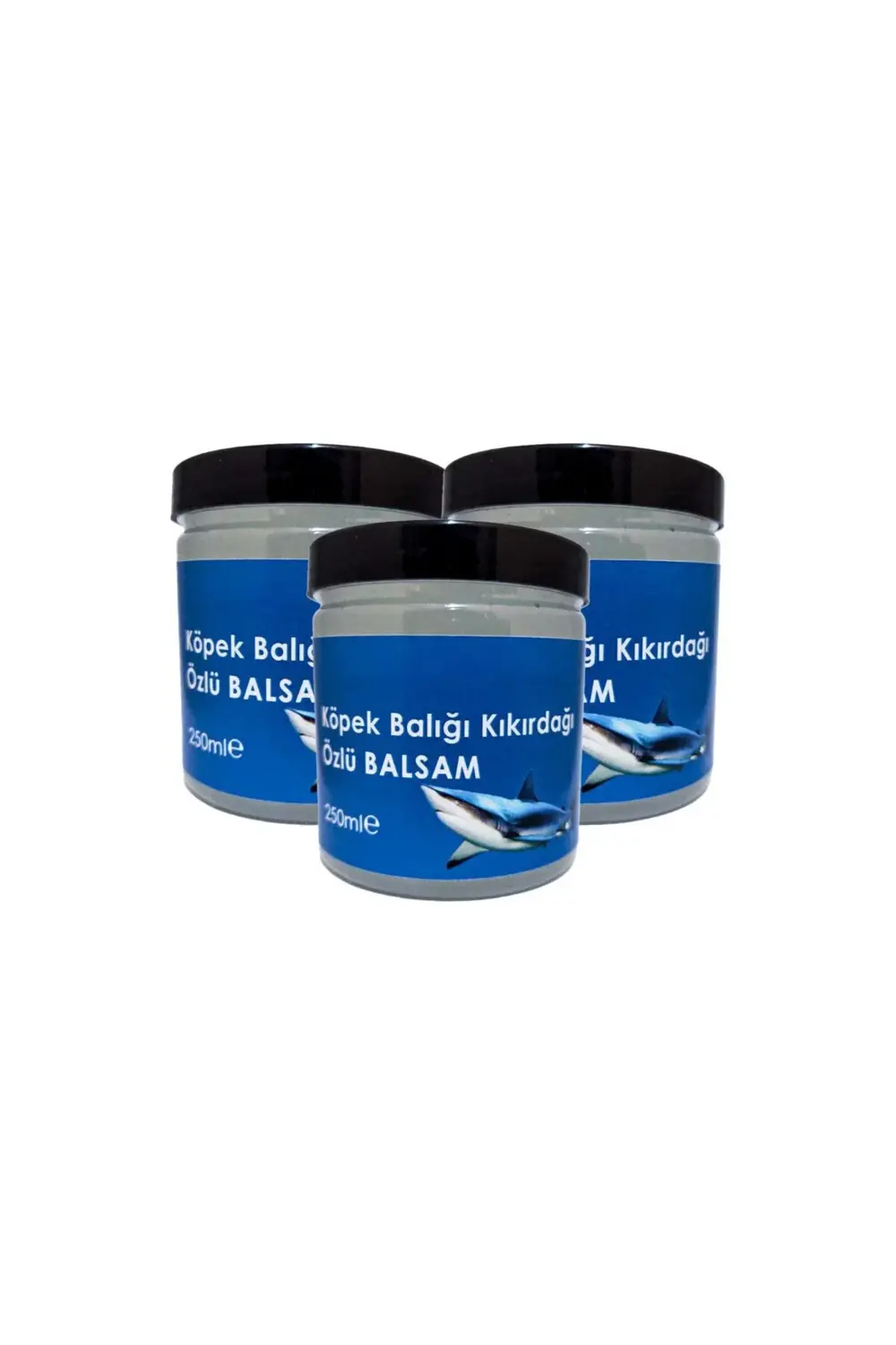 Süper Köpek Balığı Kıkırdağı Özlü Balsam Rahatlatma Kremi 3x250 m