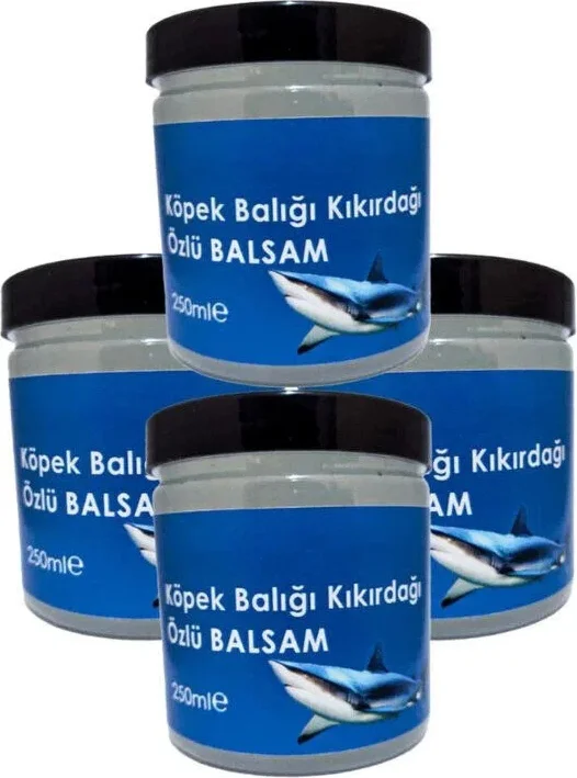 Süper Köpekbalığı Kremi 250 ml - 4 Adet | Cilt Bakımında Eşsiz Nem ve Esneklik