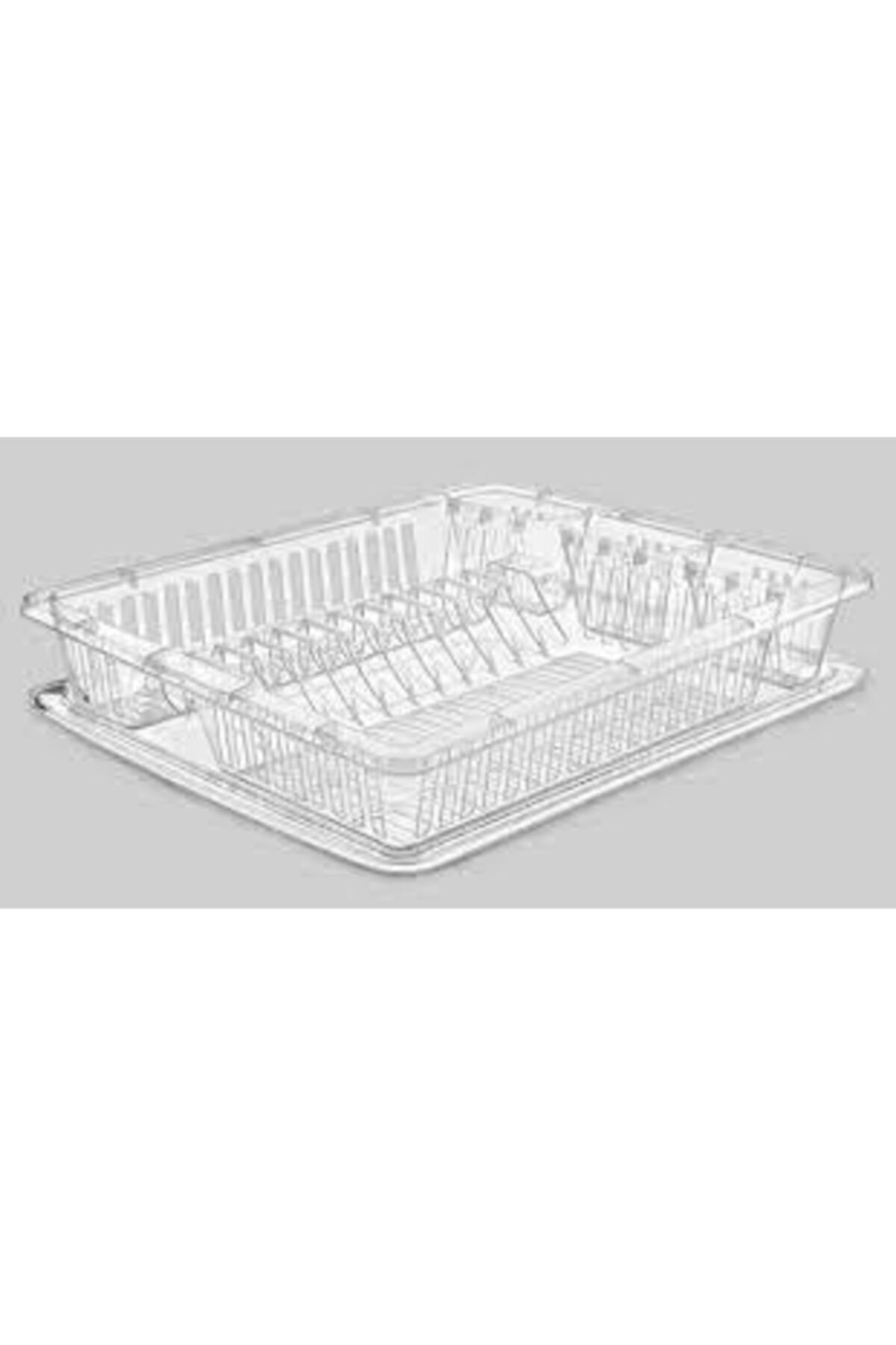 By For Süper Lüks Şeffaf Büyük Boy Bulaşik Süzgeci Bulaşiklik Tabaklik B