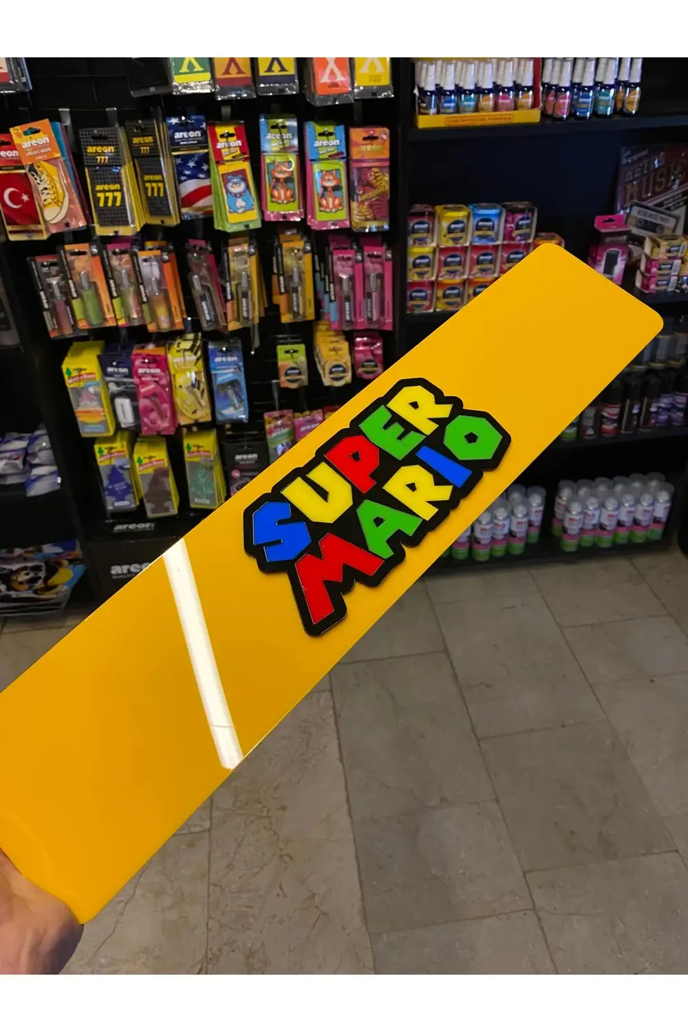 Super Marıo Dekor Pleksi Showroom