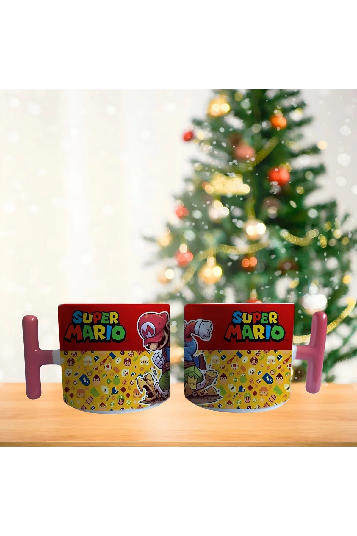 Süper Mario Kupa Bardak | Tek Adet 0470