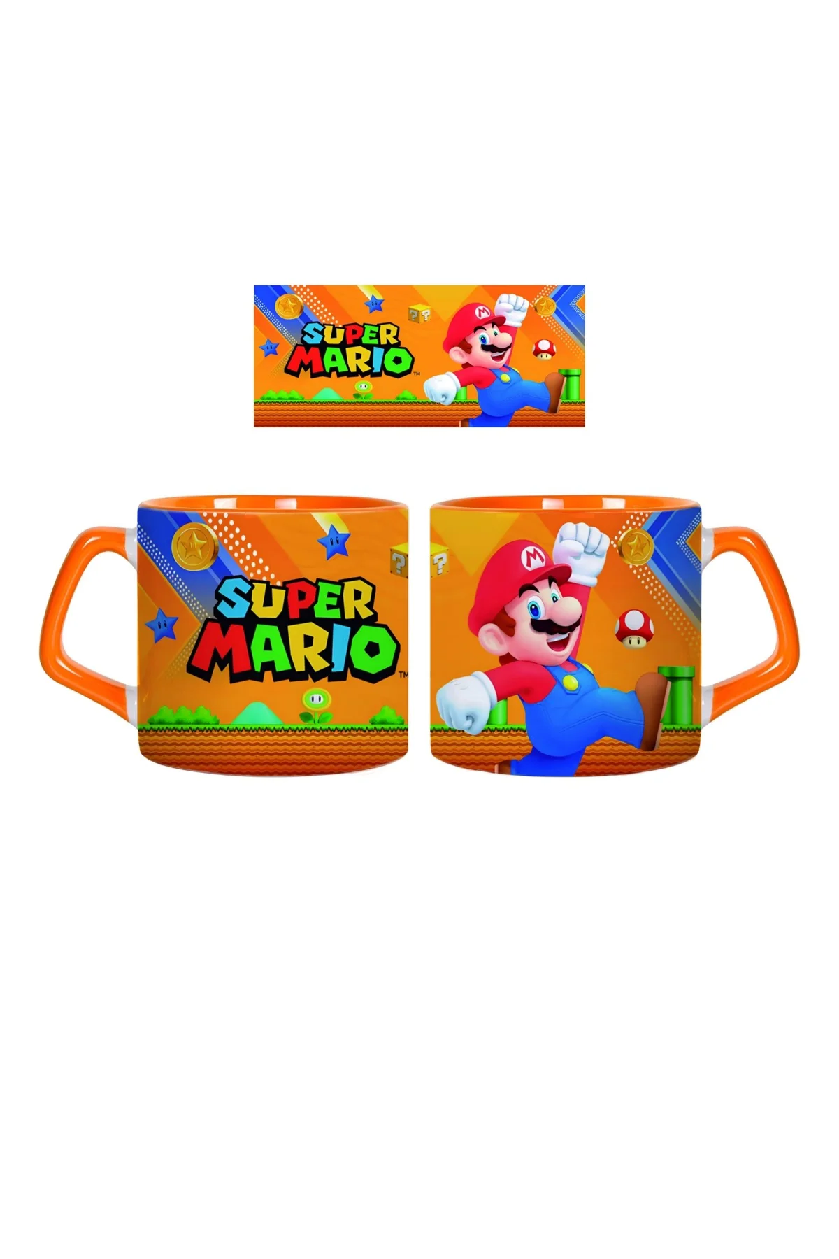 Süper Mario Kupa Bardak | Tek Adet 0472