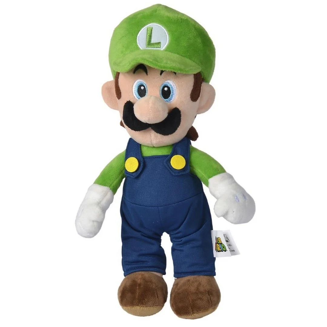 Super Mario Luigi Peluş Figür 30 cm