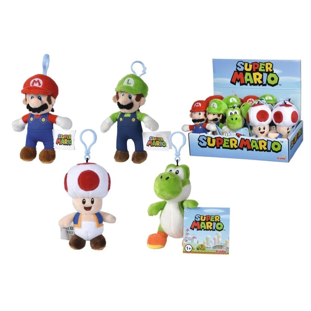 Super Mario Peluş Anahtarlıklar SMB-109231008 - 1 Adet Stokta Olan Gönderilir Fiyatı, Yorumları ve Özellikleri
