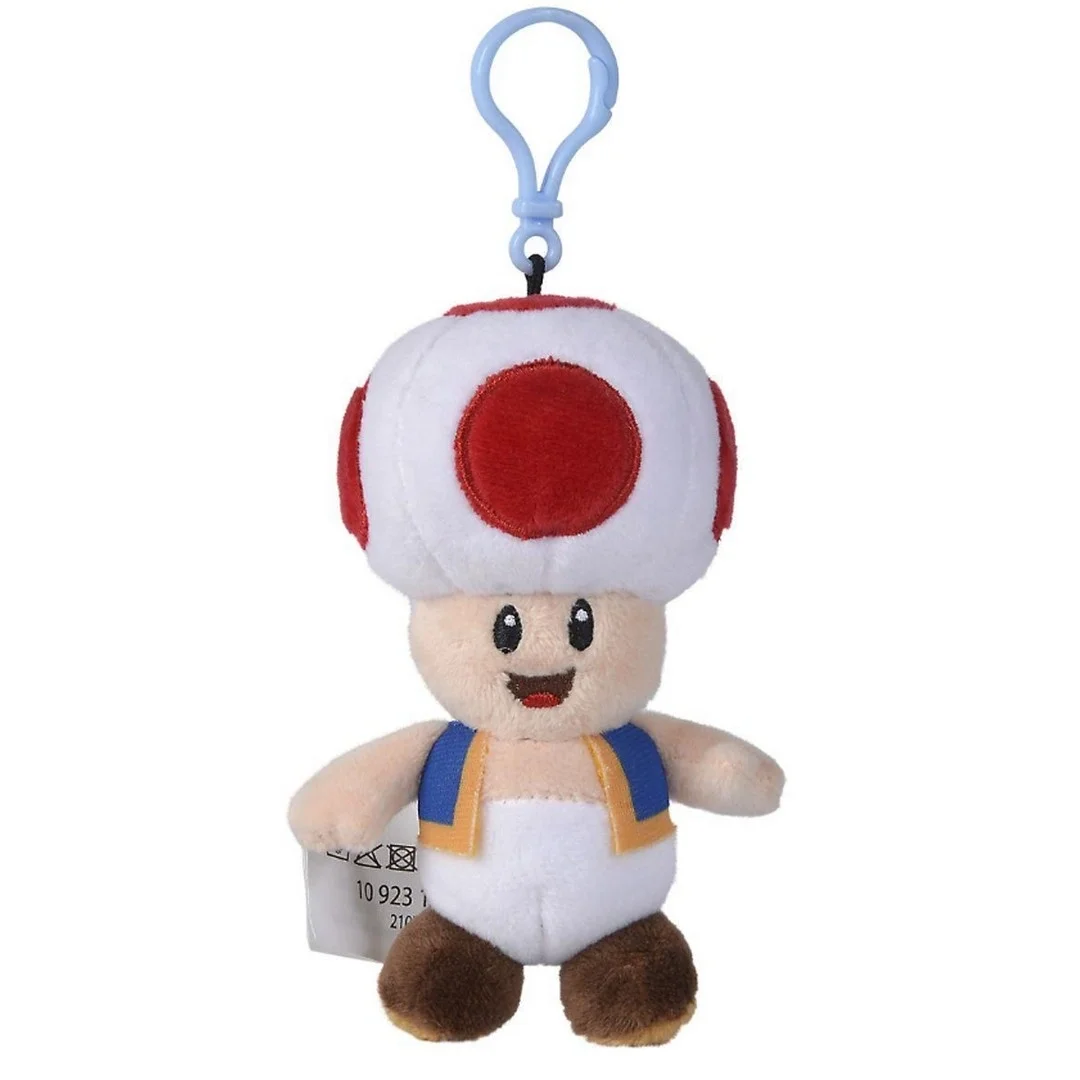 Super Mario Peluş Anahtarlıklar SMB-109231008 - 1 Adet Stokta Olan Gönderilir