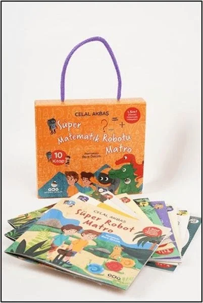 Süper Matematik Robotu Matro - 1. Sınıf Etkinlikli Matematik Hikayeleri Eğitim Seti (10 Kitap) Fiyatı, Yorumları ve Özellikleri