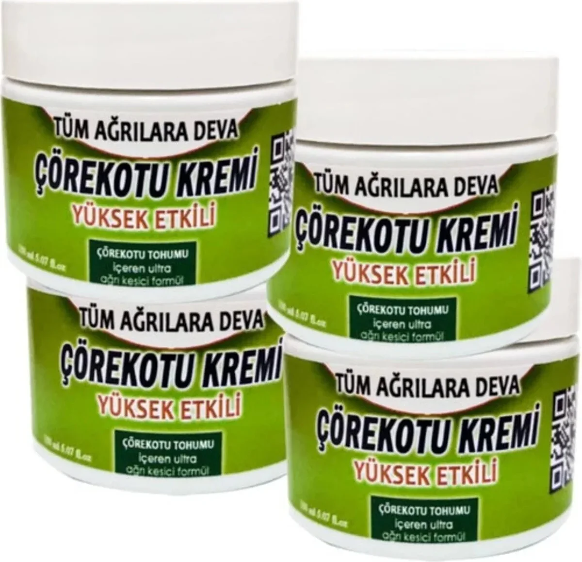 Süper Mem Çörek Otu Tohumu Yağı Karışımlı Krem – 150 ml x 4 Adet | Doğal Cilt Bakımı
