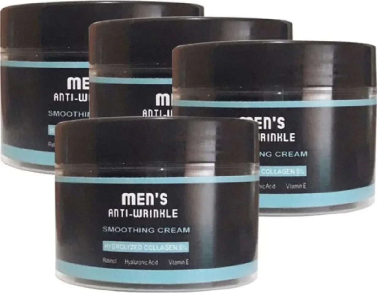 Süper Mens Erkek Kremi – 4’lü Set (Her Biri 100 ml) | TVIPOF-92-4:0356