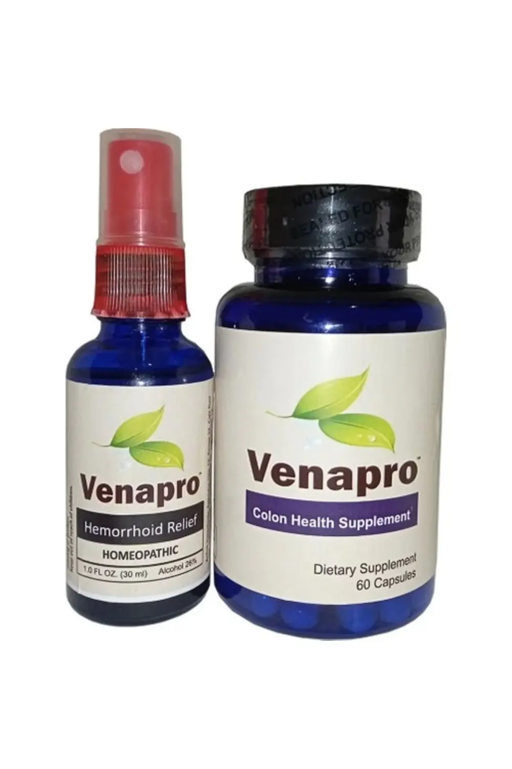 Süper Mucizevi Venapro 2 Li Bakım Seti 30 ml Sprey + 60 Lı Caps