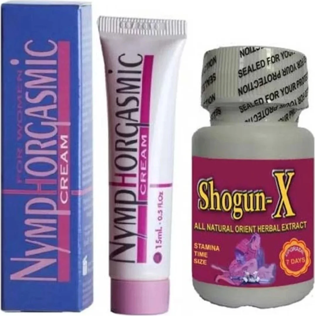 Süper Nymphorgasmic 15 Ml. Cream Kremi + S30 Erkek 30LU Kapsül - Enerji ve Performans Desteği