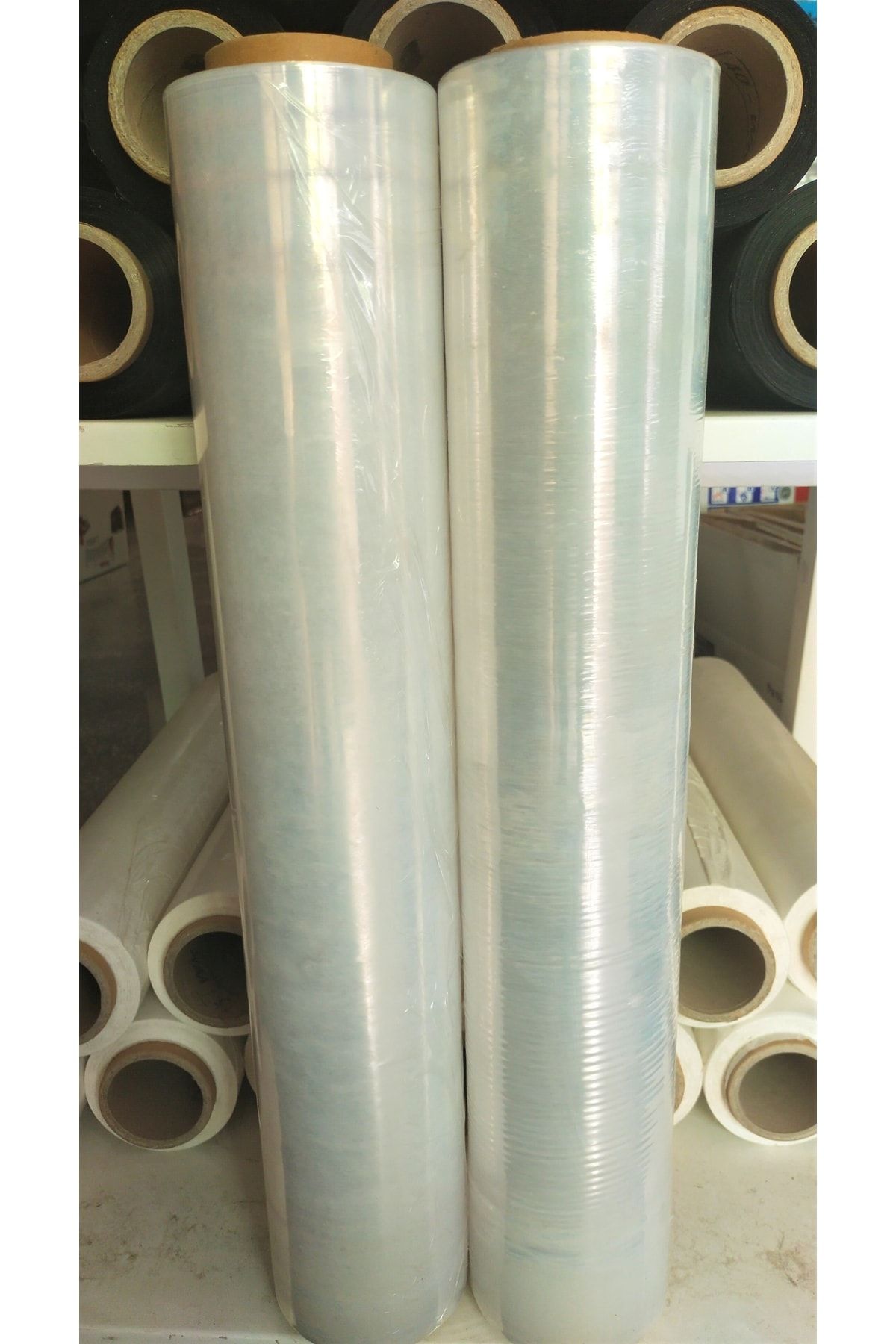 Süper Palet Şeffaf Streç Film 23 Mikron 50 Cm 2 Kg (6 ADET)