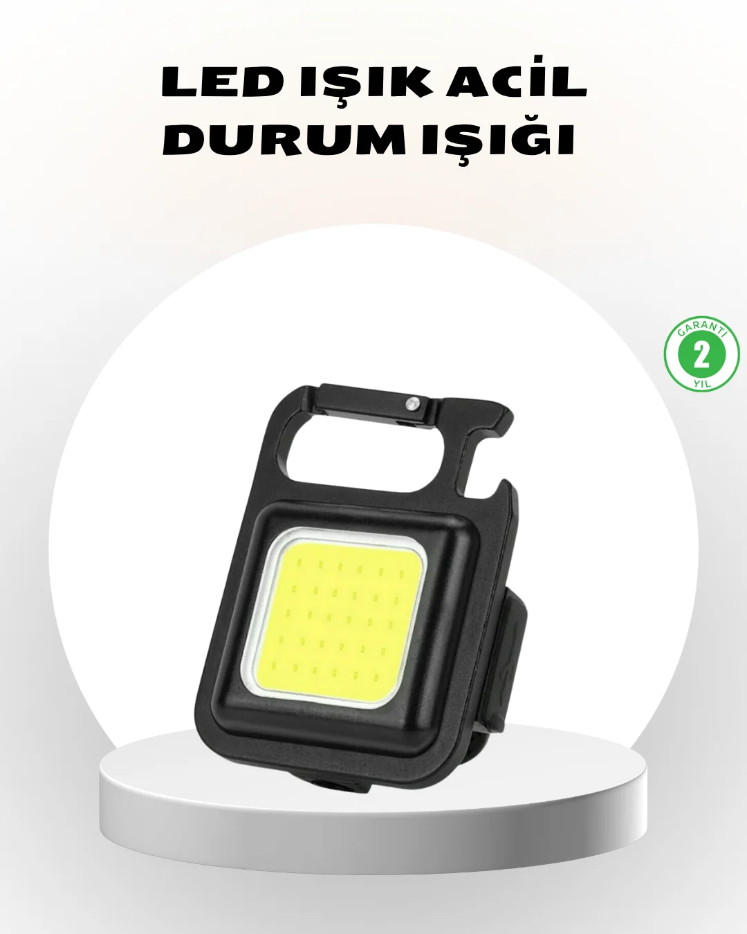 Süper Parlak 800 Lümen LED Fener – USB Şarjlı, 3 Işık Modlu, Mini