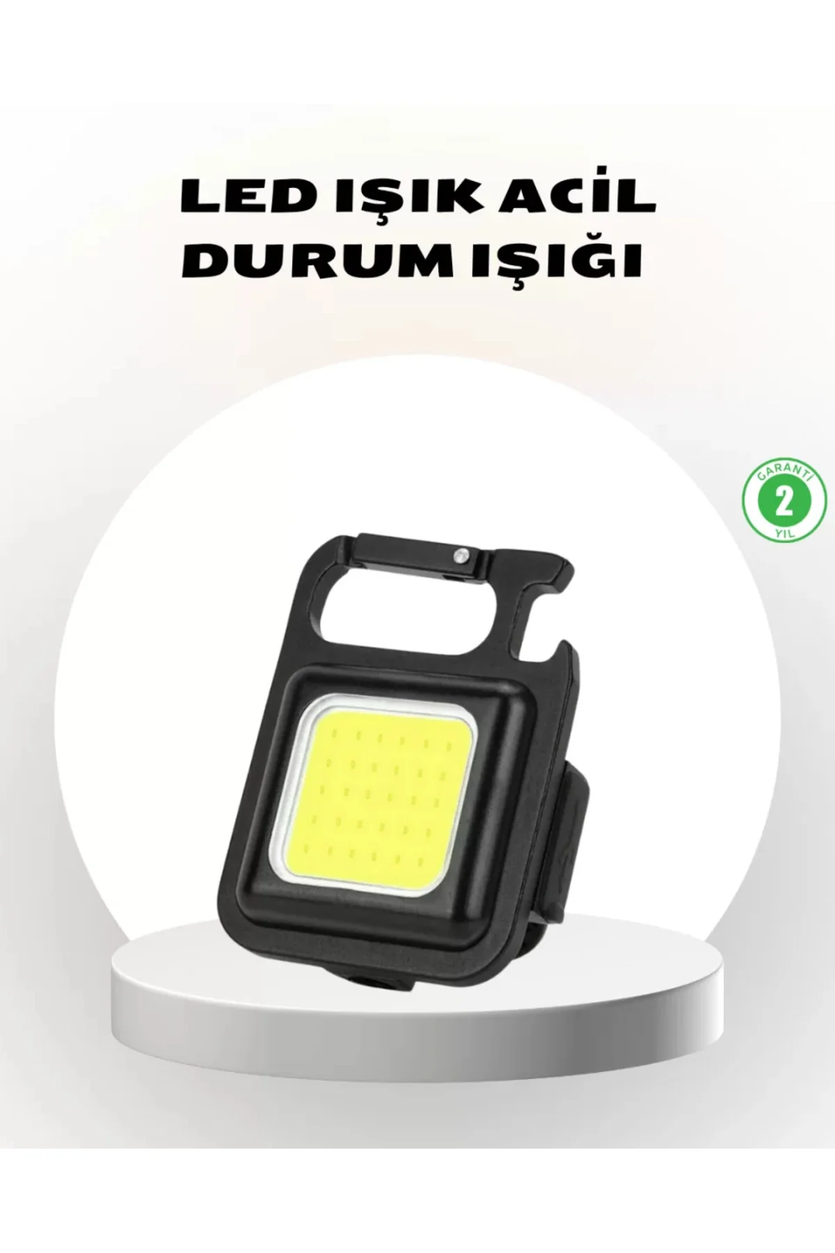 Süper Parlak 800 Lümen LED Fener – USB Şarjlı, 3 Işık Modlu, Mini
