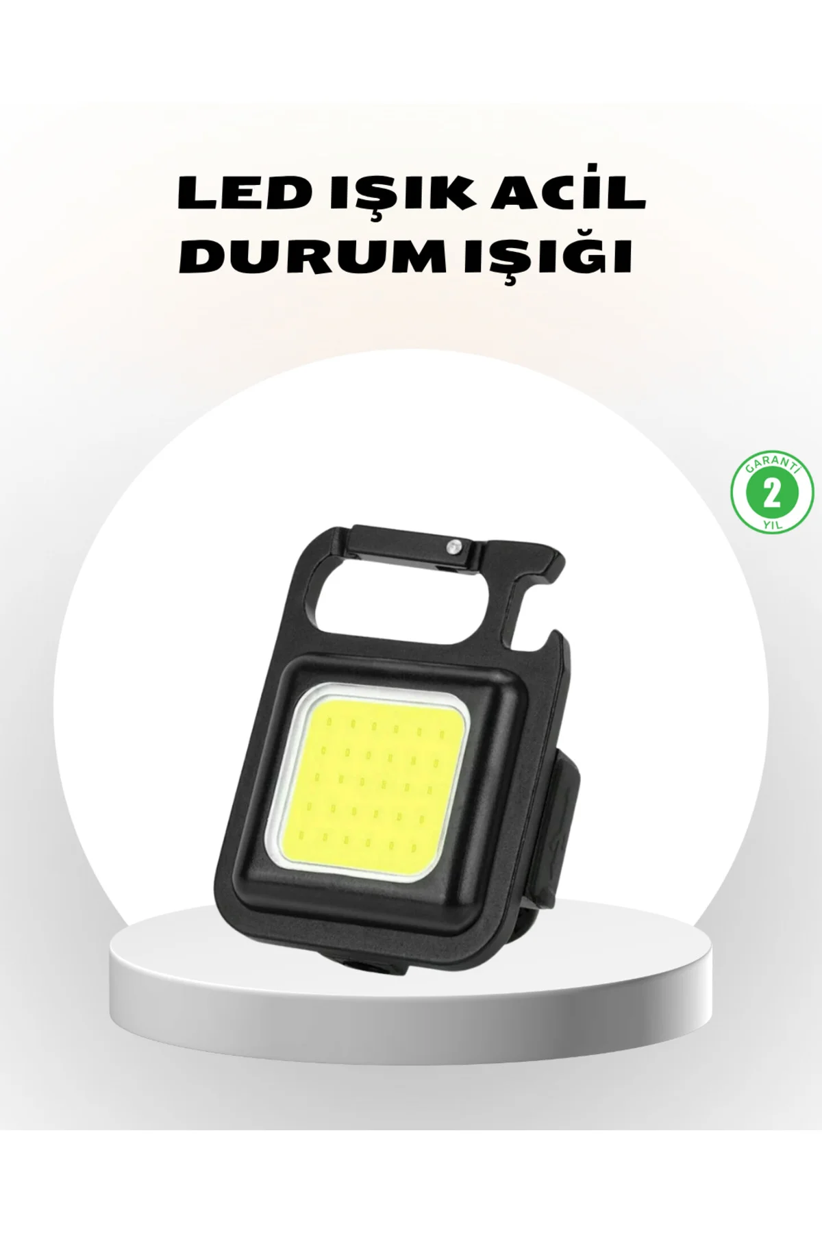 Süper Parlak 800 Lümen LED Fener – USB Şarjlı, 3 Işık Modlu, Mini