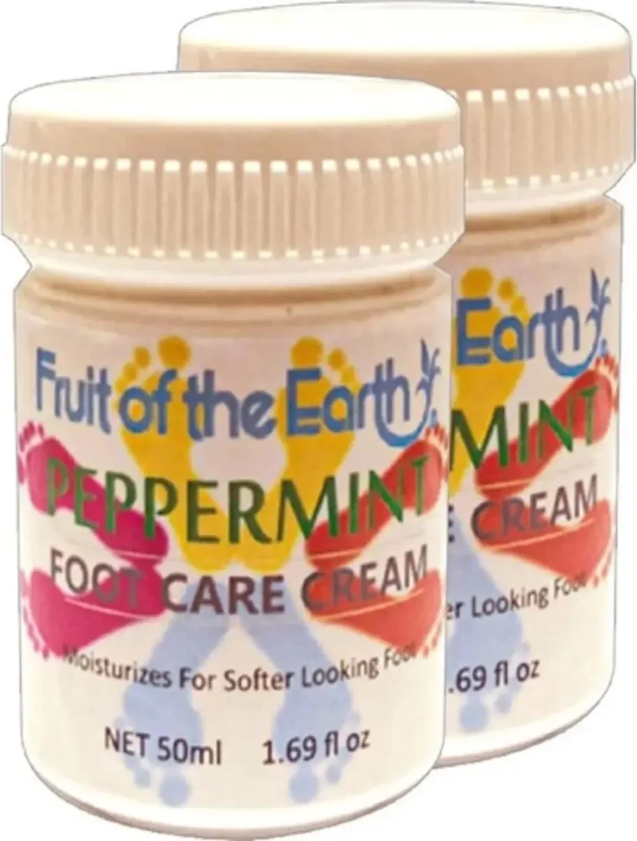 Süper Peppermint Cooling Ayak Kremi 2'li Set – Ayak Kokusuna Karşı Etkili Bakım (50 ml)