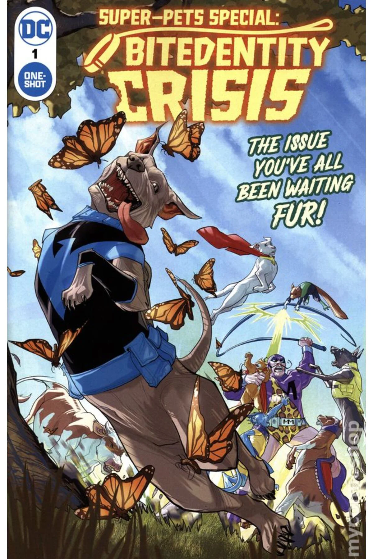 Super-Pets Special Bitedentity Crisis #1A (ingilizce)