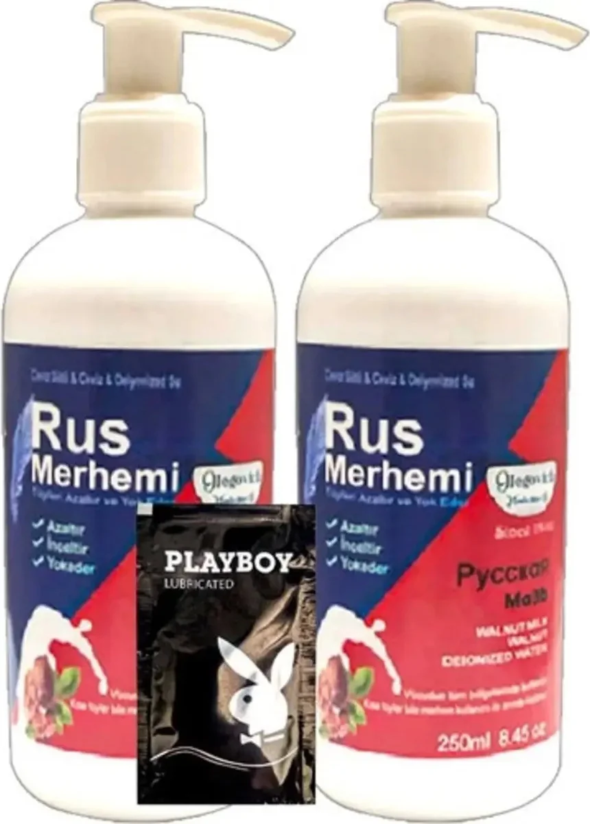 Süper Playboy Tüy Dökücü Krem 2'li Set – Ceviz Sütlü & Cevizli Rus Merhemi + Jel Fiyatı, Yorumları ve Özellikleri