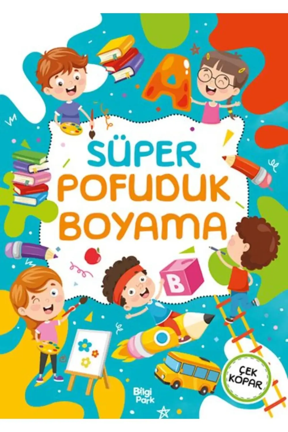 Süper Pofuduk Boyama Kitabı