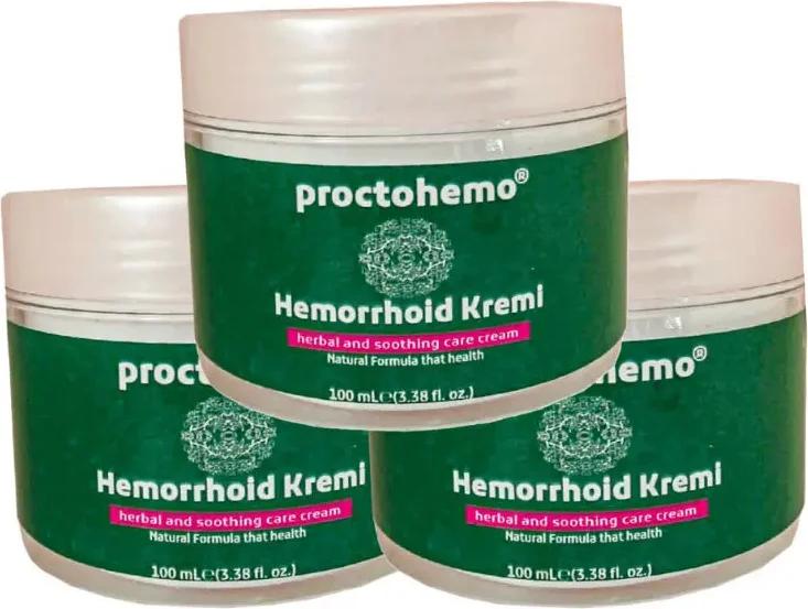 Süper Proctohemo Bakım Kremi 150 ml 3 Adet - Hemoroid ve Rektal Rahatsızlıklar İçin Etkili Çözüm