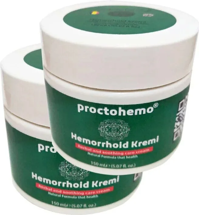 Süper Proctohemo Bakım Kremi 2'li 150 ml Büyük Boy – Hemoroid Kremi