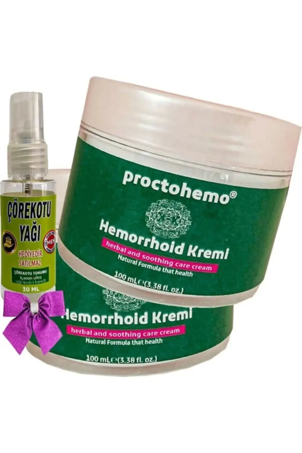 Süper Proctohemo Cream 100 Ml X 2 Adet + Çörek Otu Yağı 30 Ml