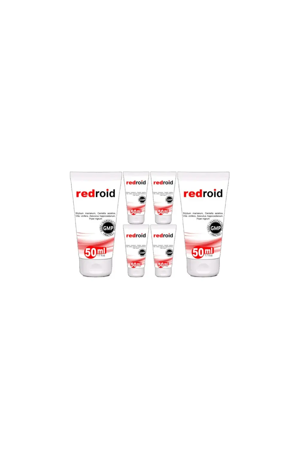 Süper Redroid 6 Adet Rahatlatıcı Masaj Kremi İçin 50 ml Özel Krem