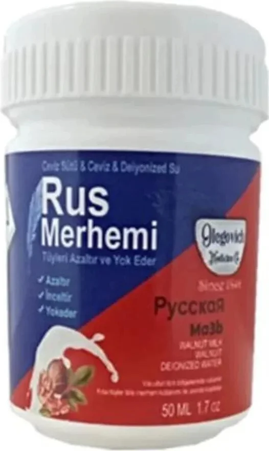 Süper Rus Merhemi Tüy Azaltıcı ve Yok Edici Kremi 50 ml – Kalıcı Tüy Çözümü Fiyatı, Yorumları ve Özellikleri