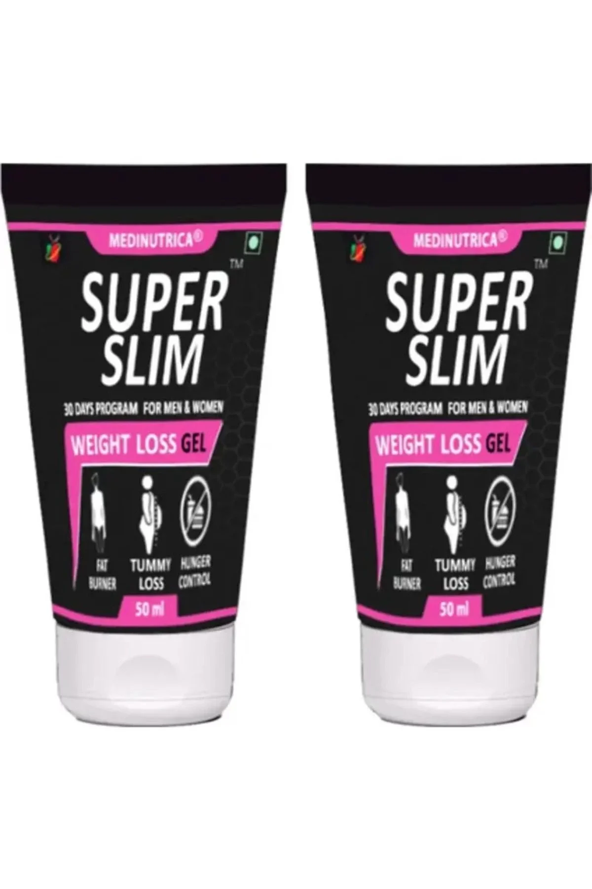 Super Slim Gel Bölgesel Şekillendirici Jel 50 ml X 2 Adet - İnce Bel ve Şekilli Vücut İçin Etkin Çözüm