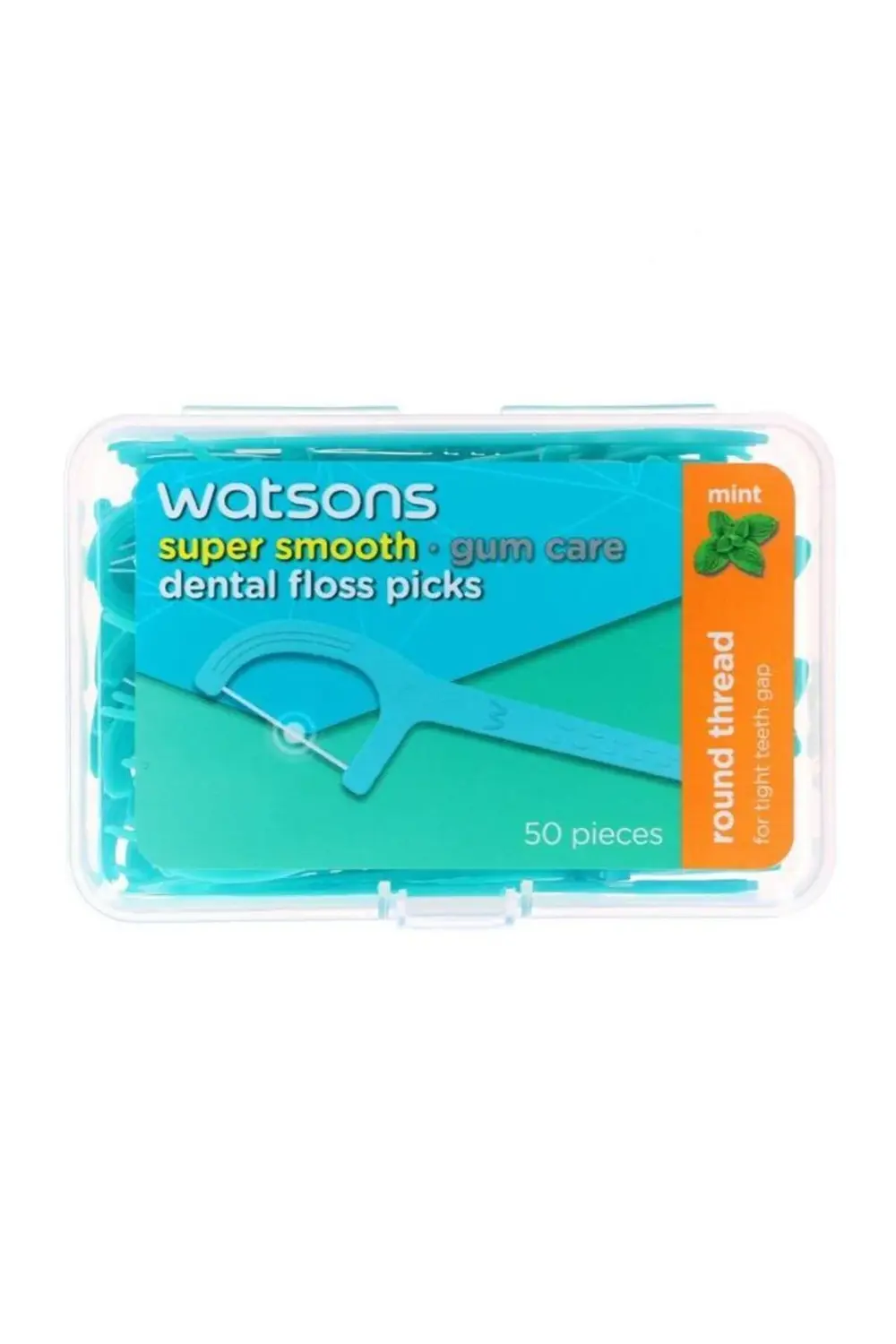 Super Smooth Nane Yuvarlak Diş İpi Kürdan 50'li