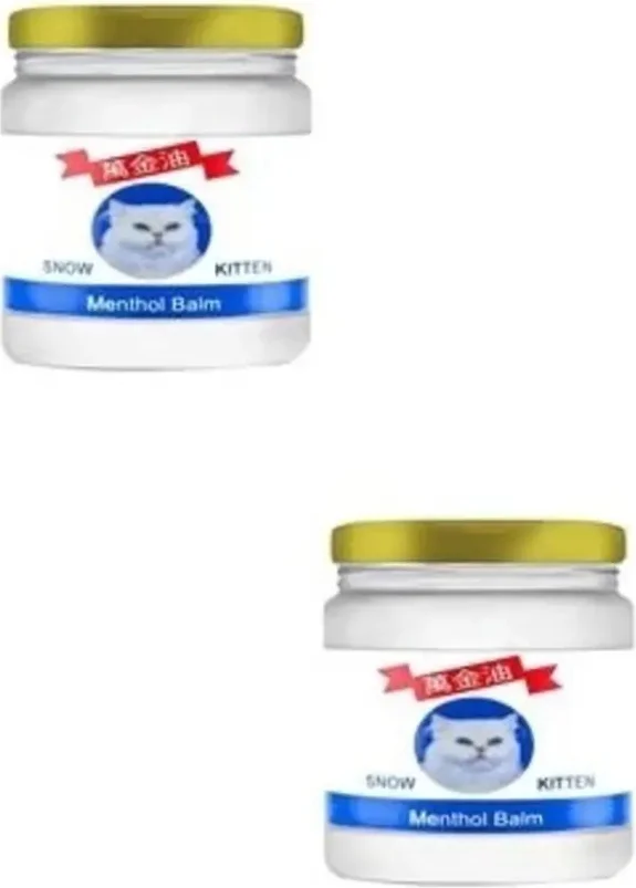 Süper Snow Kitten Muzicevi Menthol Balm Kremi 50 ml x 2 – Etkili Rahatlatıcı Bakım