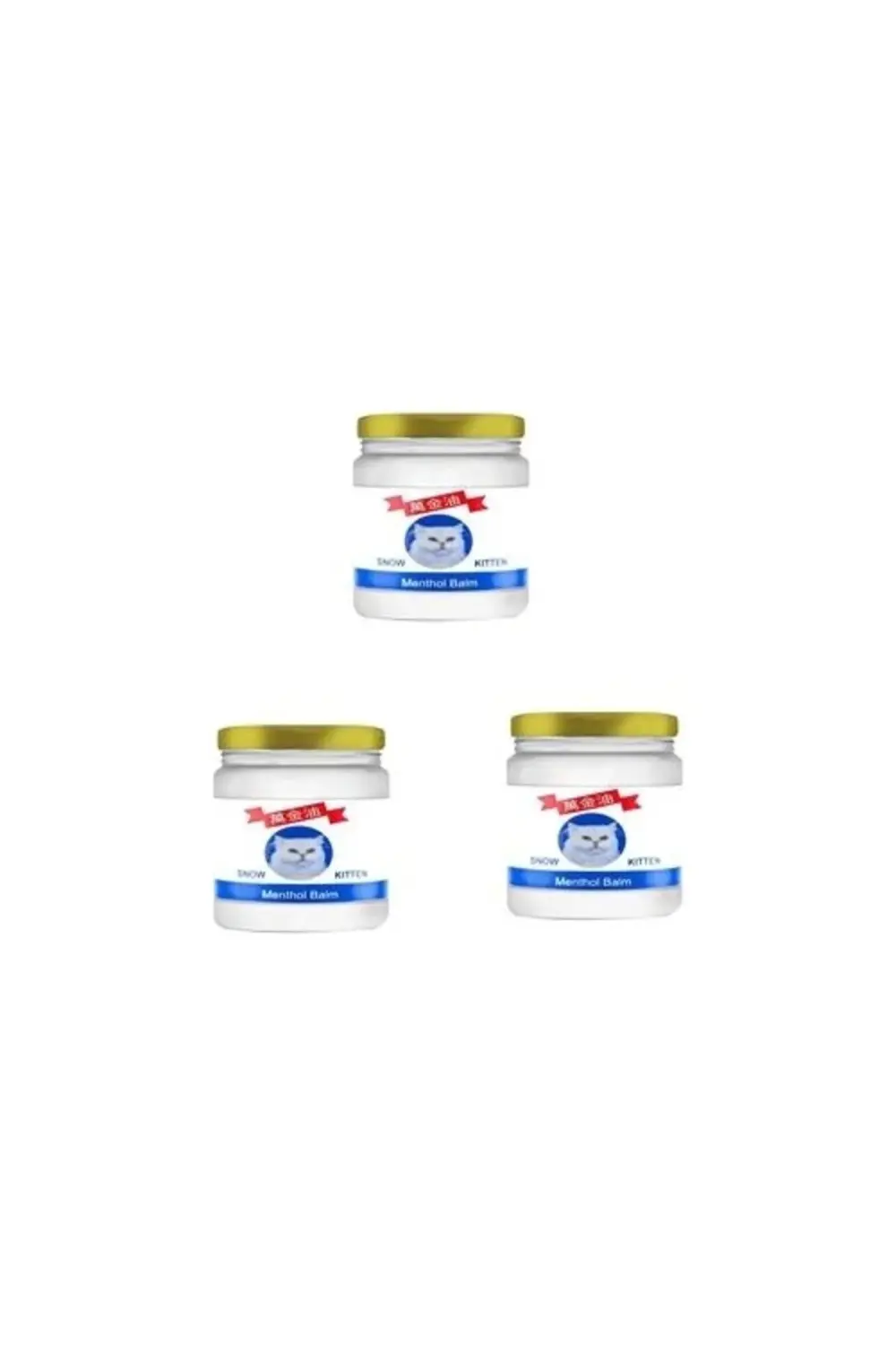 Süper Snow Kitten Mucizevi Menthol Balm Kremi 50 ml x 3 Adet