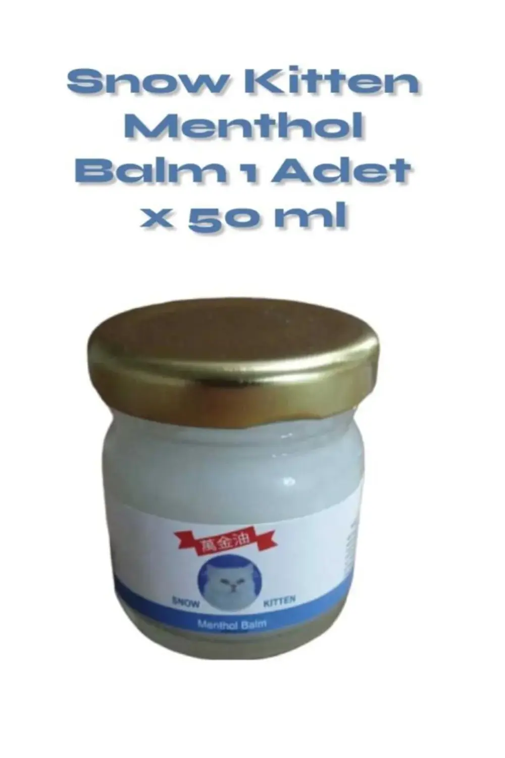 Süper Snow Kitten Tüm Vücut İçin Menthol Aromalı Kremi 50 ml