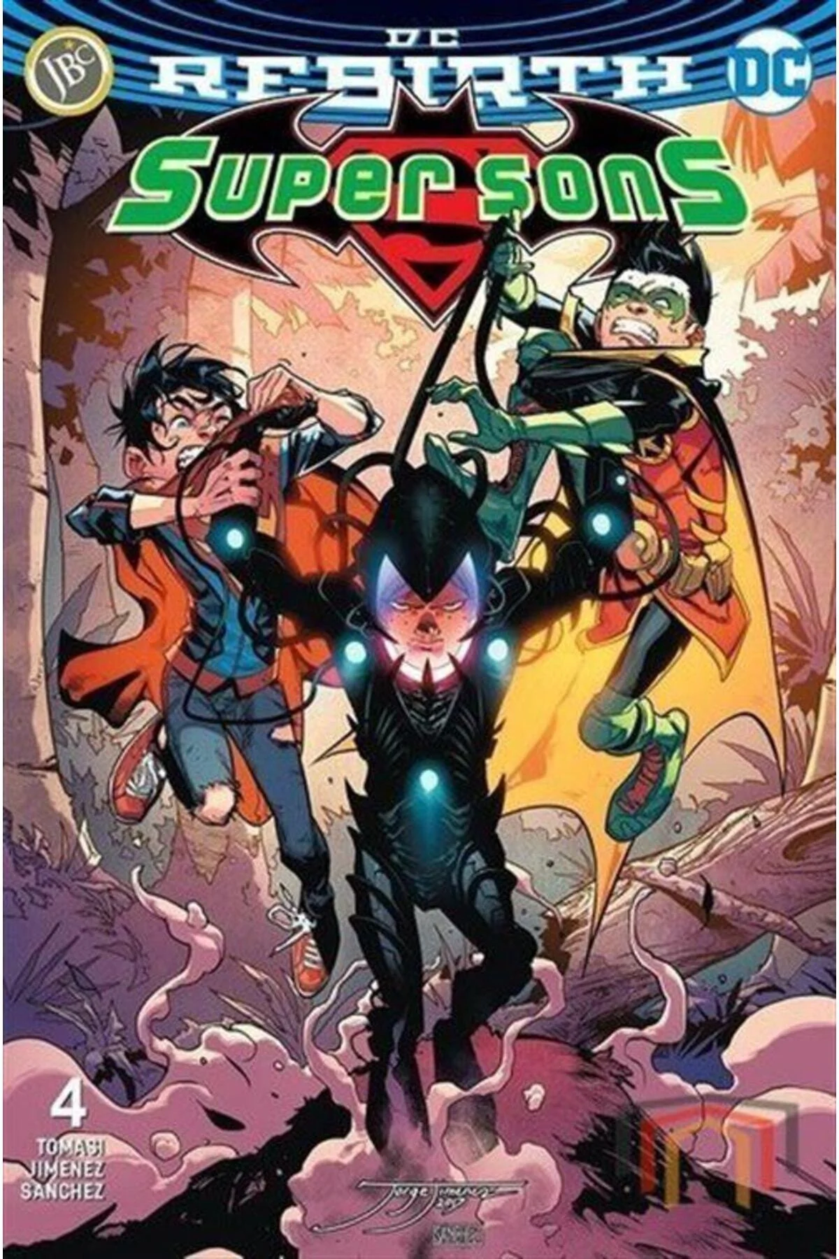 Super Sons Sayı 4, Peter J. Tomasi, , Super Sons Sayı 4 Kitabı, 2