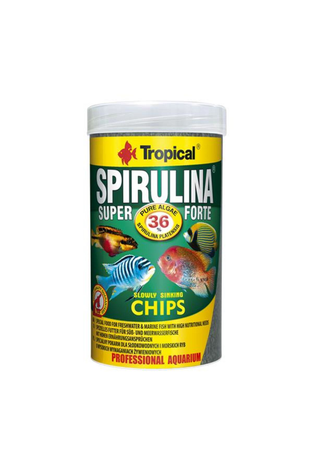 Super Spirulina Forte Chips 250gr Açık