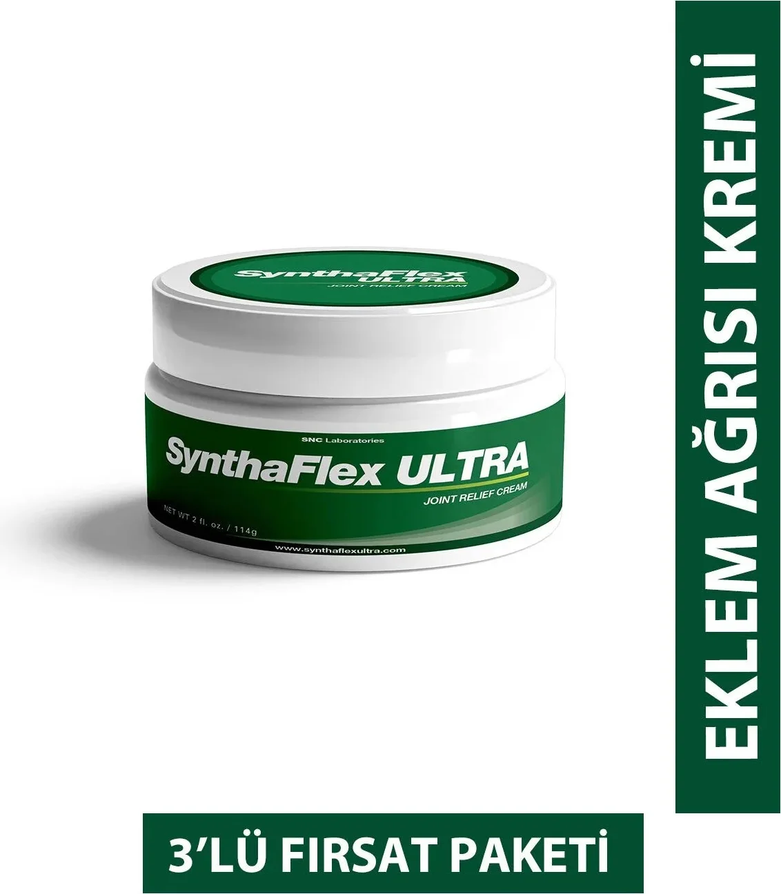Süper Synthaflex Ultra Kremi 3 Adet - Eklemlerde Hareket Özgürlüğü