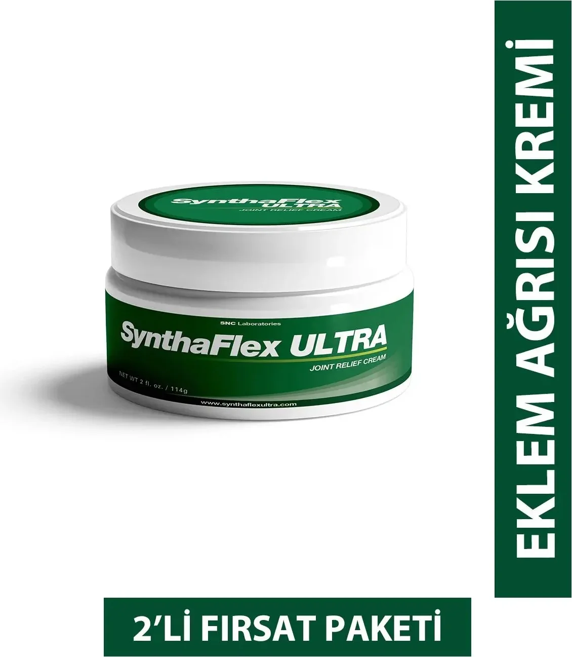 Süper Synthaflex Ultra Kremi 2 Adet – Eklem ve Kas Ağrılarına Etkili Çözüm