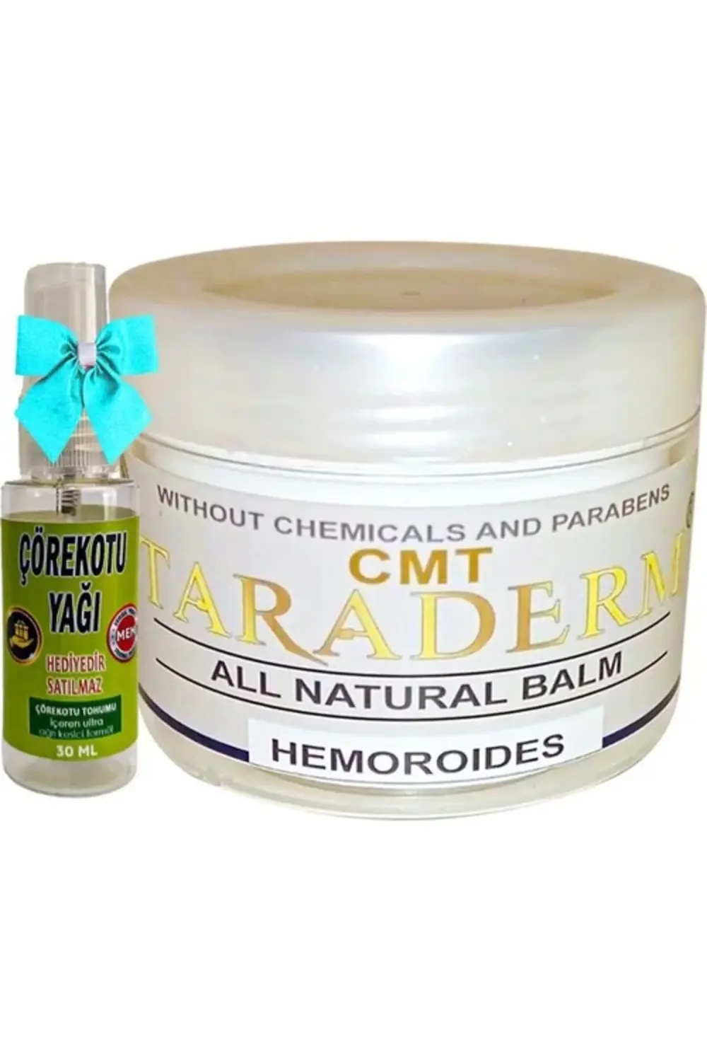 Süper Taraderm Cream 100 Ml + Çörek Otu Yağı 30 Ml