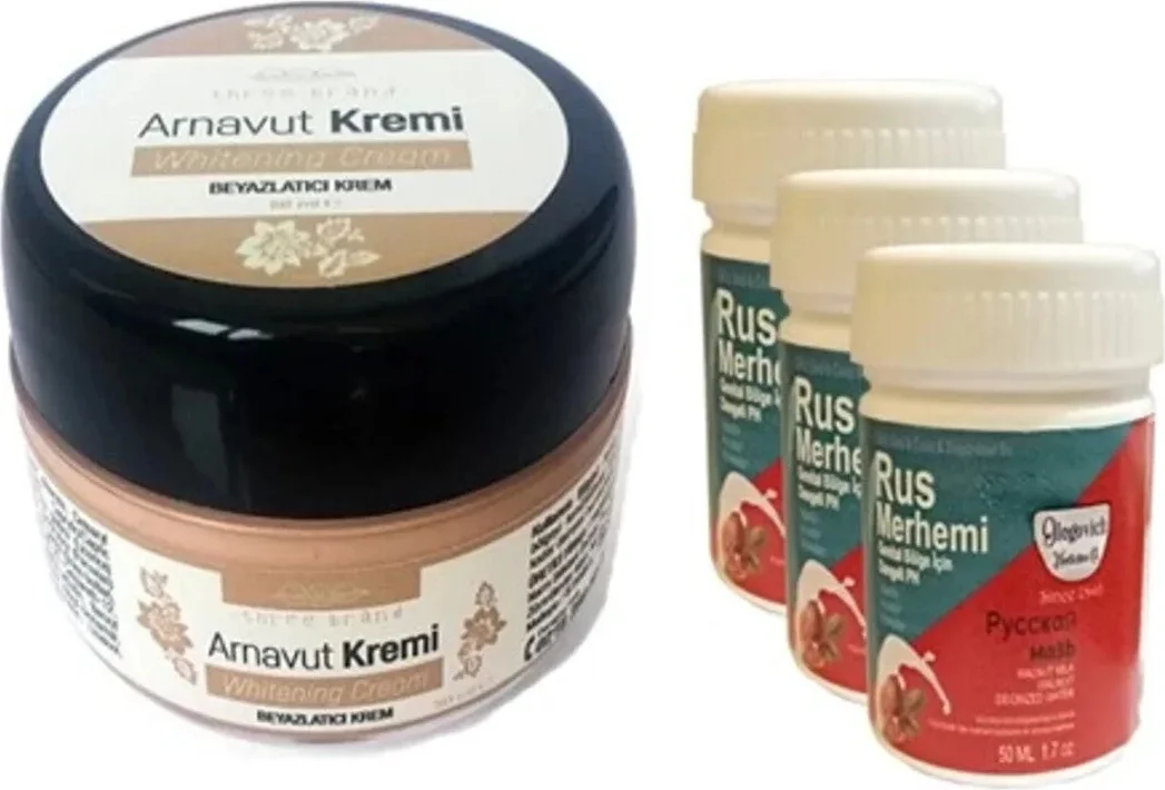 Süper Three Brand Arnavut Kremi + Rus Merhemi — Eklem ve Kas Ağrılarına Doğal Şifa