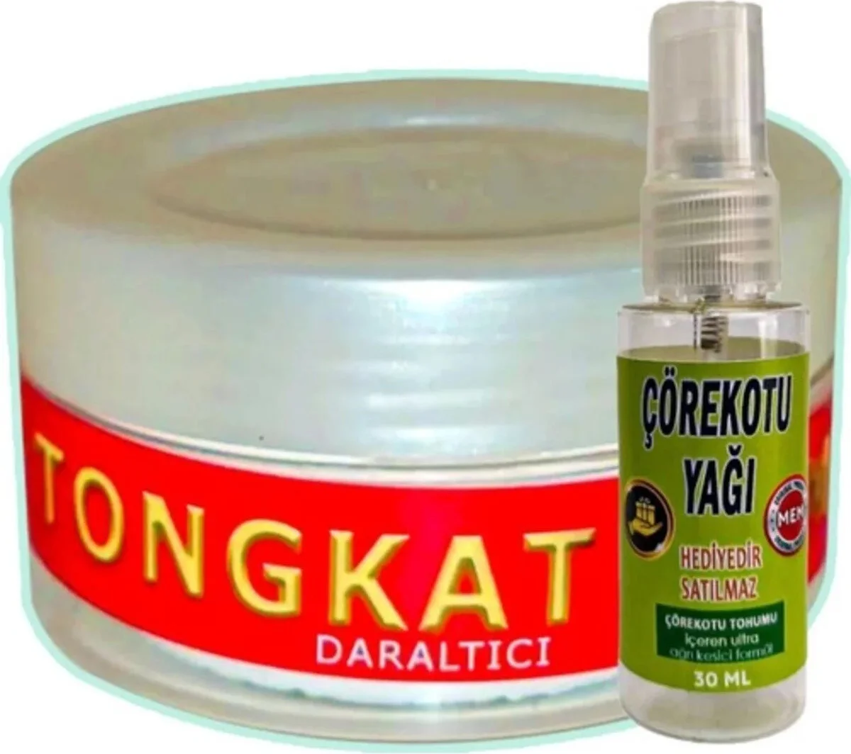 Süper Tongkat Ajimat Wagına Kremi 50 ml + 30 ml Çörek Otu Yağı